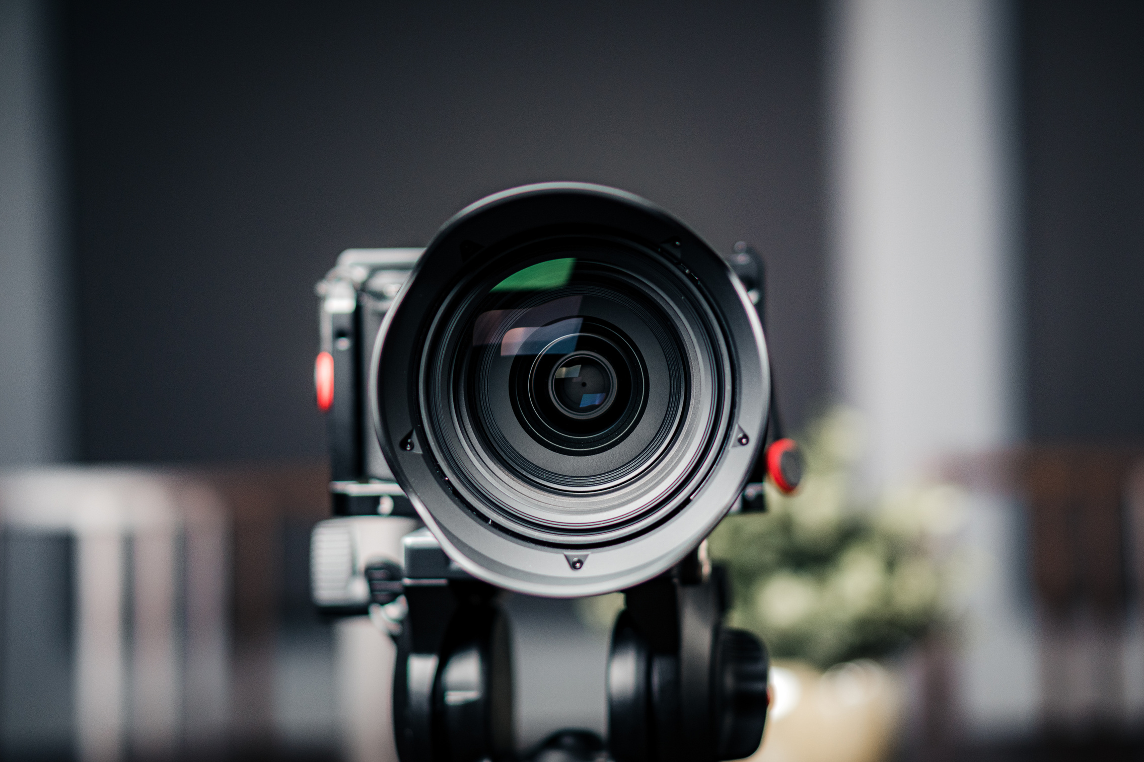 Close Up Shot of a Camera Lens